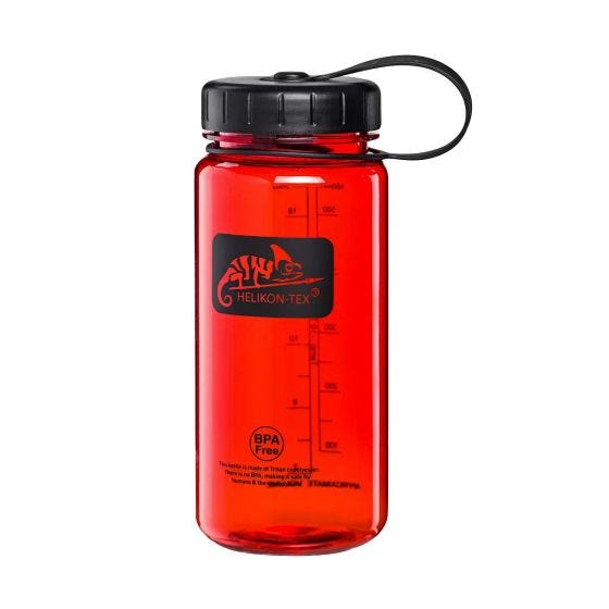 Helikon Wide Mouth Tritan Fles 550 ml - Rood