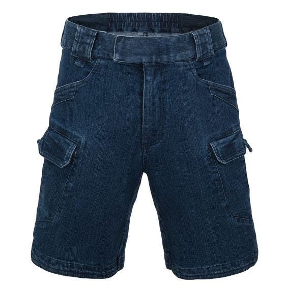 Helikon Urban Tactical 8.5" Denim Stretch Short - Marine Blue