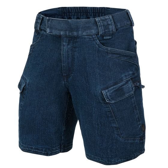Helikon Urban Tactical 8.5" Denim Stretch Short - Marine Blue