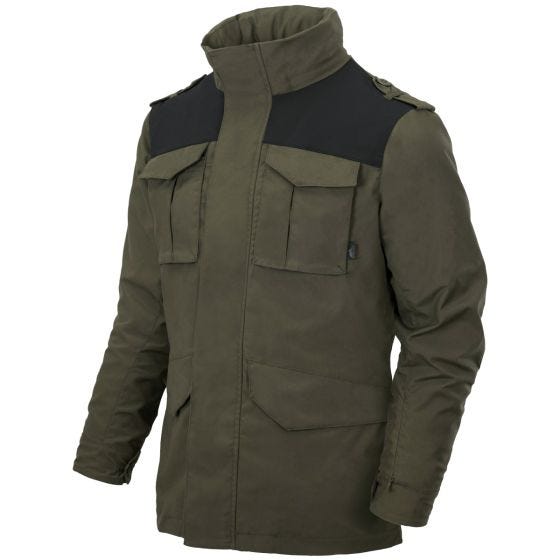 Helikon M-65 Covert Jack - Taiga Green/Zwart