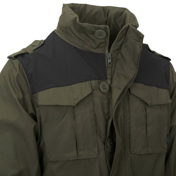 Helikon M-65 Covert Jack - Taiga Green/Zwart