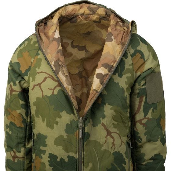 Helikon Reversible Wolfhound Hoodiejack - Mitchell Camo Leaf/Mitchell Camo Clouds