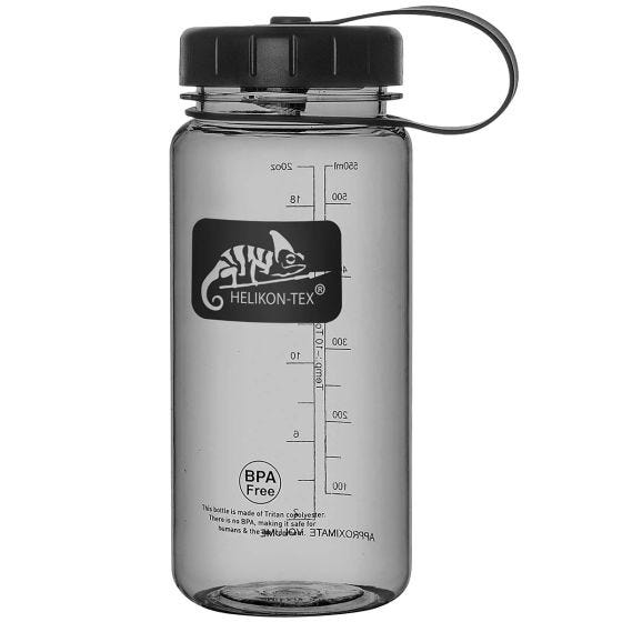 Helikon Tritan-fles 550 ml Brede Opening Smoke
