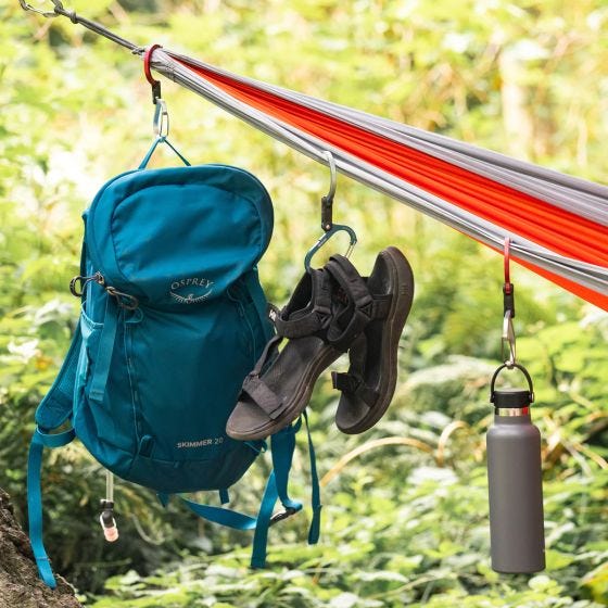 Heroclip Medium Gear Karabijnhaak - Stealth Black