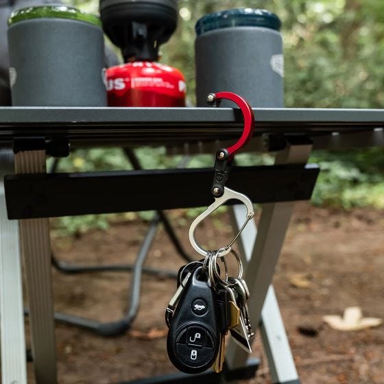 Heroclip Mini Gear Karabijnhaak - Stealth Black