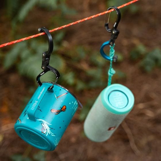 Heroclip Mini Gear Karabijnhaak - Woodland Hero