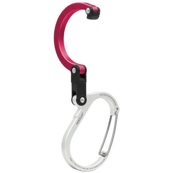 Heroclip Small Gear Karabijnhaak - Hot Rod Red