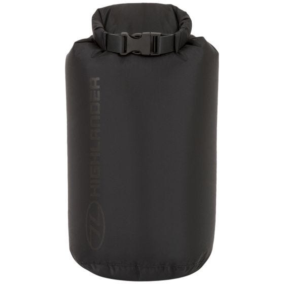 Highlander X-light Middelgrote waterdichte tas 4 L - Zwart