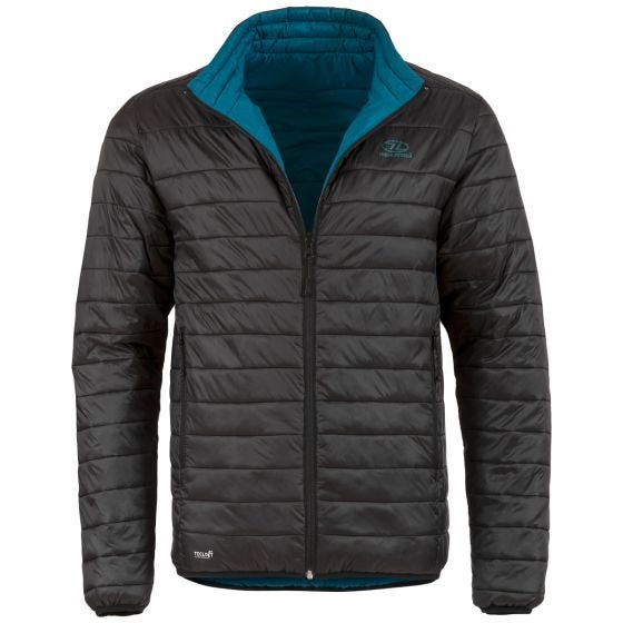 Highlander Coll Omkeerbaar jack - Zwart/Petrol