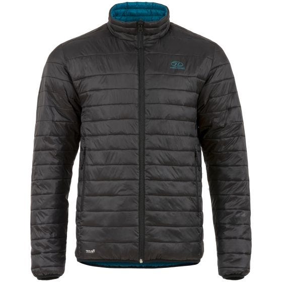 Highlander Coll Omkeerbaar jack - Zwart/Petrol