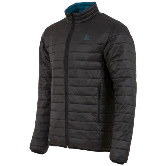 Highlander Coll Omkeerbaar jack - Zwart/Petrol