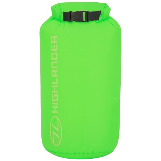 Highlander X-Light Waterafstotende Zak 8 L. - Lime Green