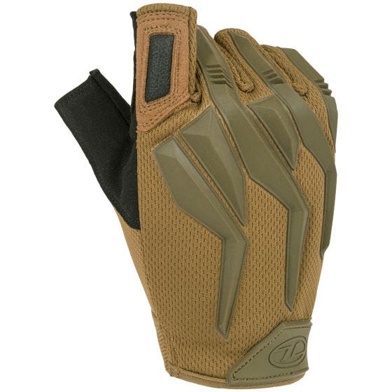 Highlander Forces Raptor Vingerloze handschoenen - Coyote Tan