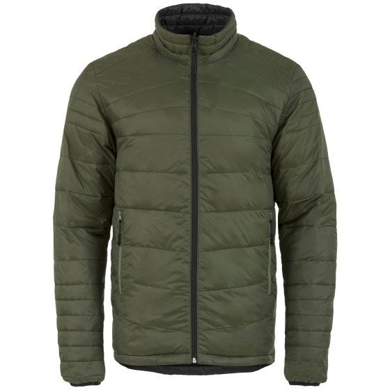Highlander Omkeerbare geïsoleerde jas - Zwart/Olijf