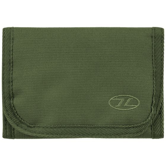 Highlander Shield RFID Portemonnee - Olijf