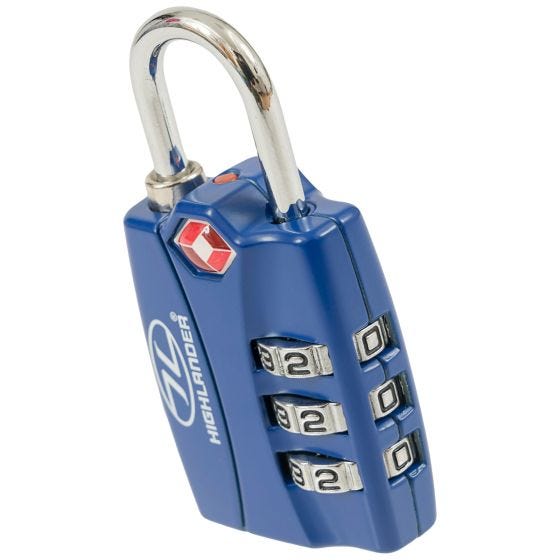 Highlander TSA Alert Cijferslot
