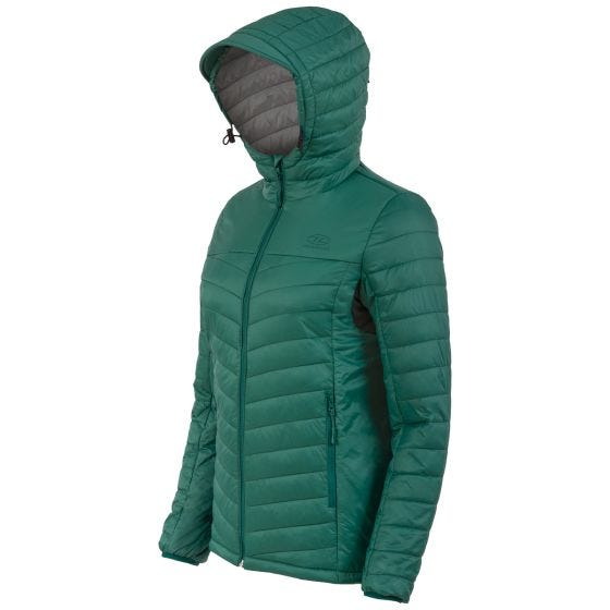 Highlander Lewis Geïsoleerd jack Dames - Forest Green