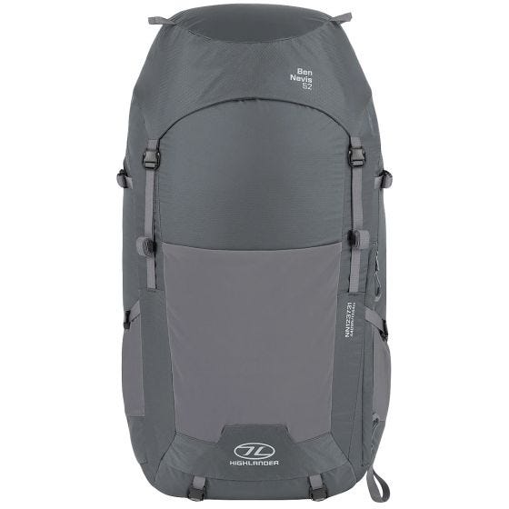 Highlander Mannen Ben Nevis Rugzak 52 L - Grijs