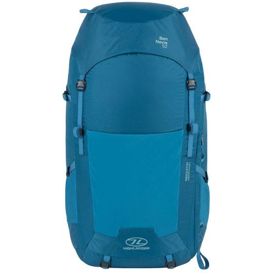 Highlander Mannen Ben Nevis Rugzak 52 L - Petrol