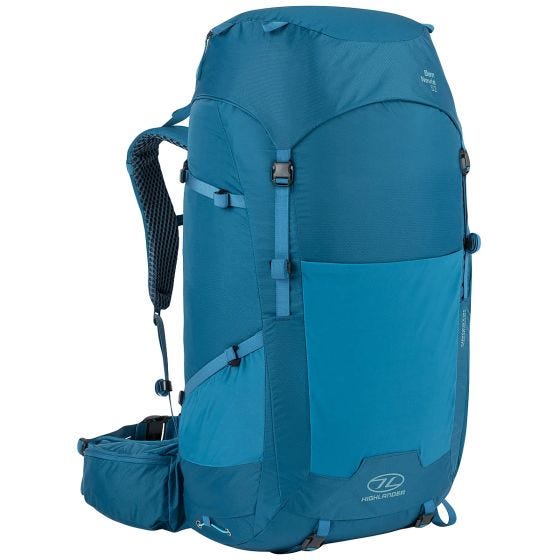 Highlander Dames Ben Nevis Rugzak 52 L - Petrol