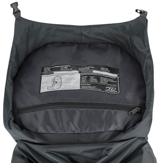 Highlander Mannen Ben Nevis Rugzak 65 L - Grijs