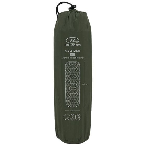 Highlander Nap-Pak XL Mat - Olijf