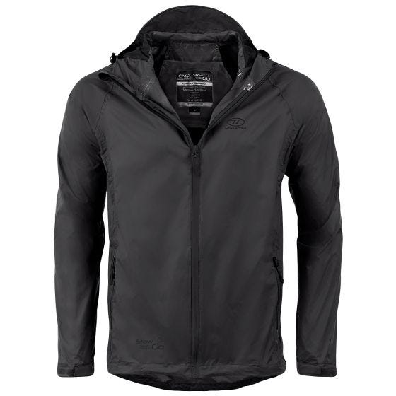 Highlander Stow & Go Opbergbaar jack - Zwart