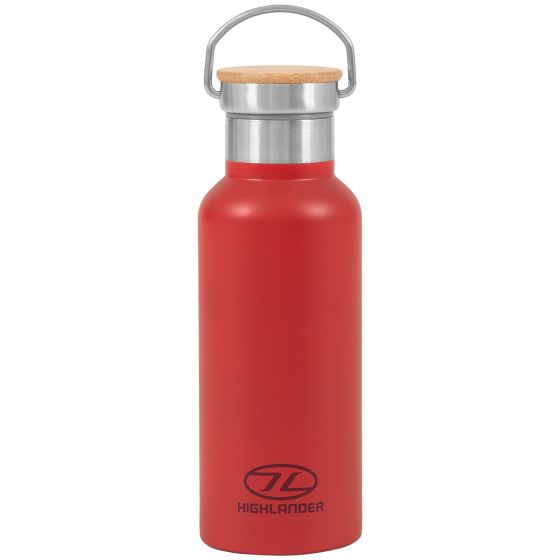 Highlander Kampeerfles 500 ml - Rood