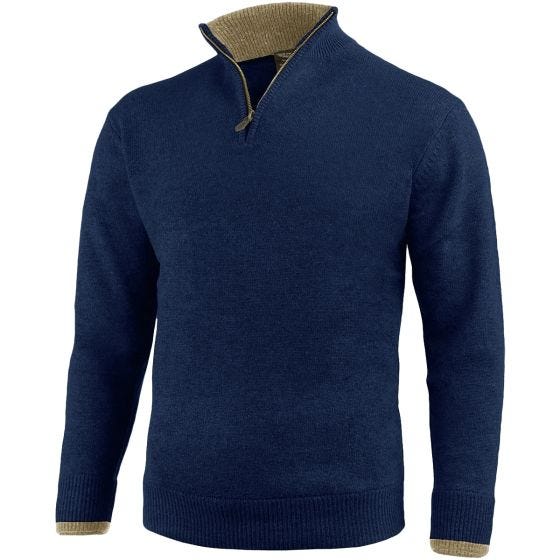 Jack Pyke Ashcombe Trui met Ritssluiting - Navy