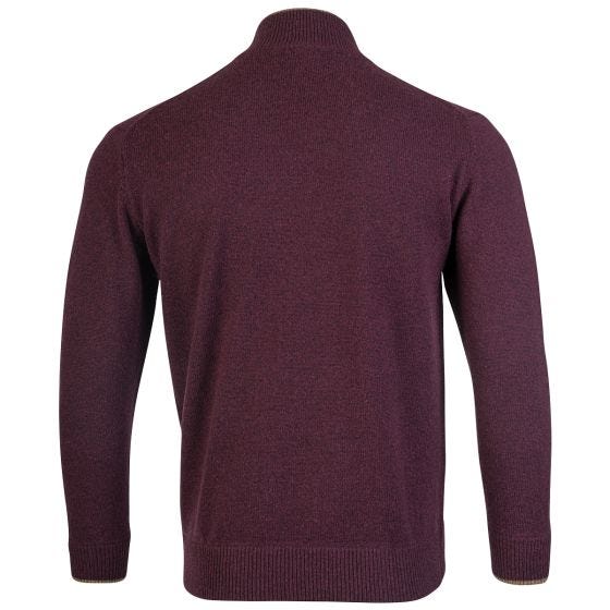 Jack Pyke Ashcombe Trui met ritssluiting - Plum