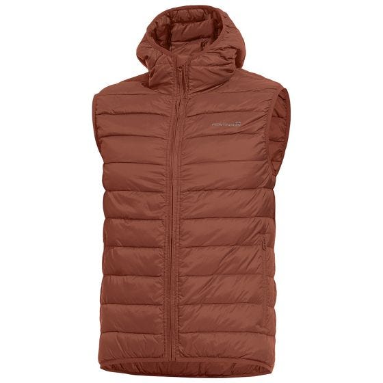 Pentagon Aurora Gewatteerd vest - Maroon Red