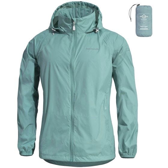 Pentagon Cloudburst Packable Women Regenjack - Mint
