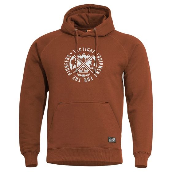 Pentagon Phaeton Pioneers Hoodie - Maroon Red
