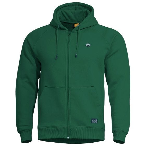 Pentagon Phaeton Hoodie met rits - SpringBok Green