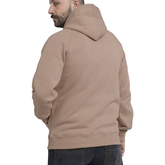 Pentagon Phaeton Hoodie met rits - Tan Brown