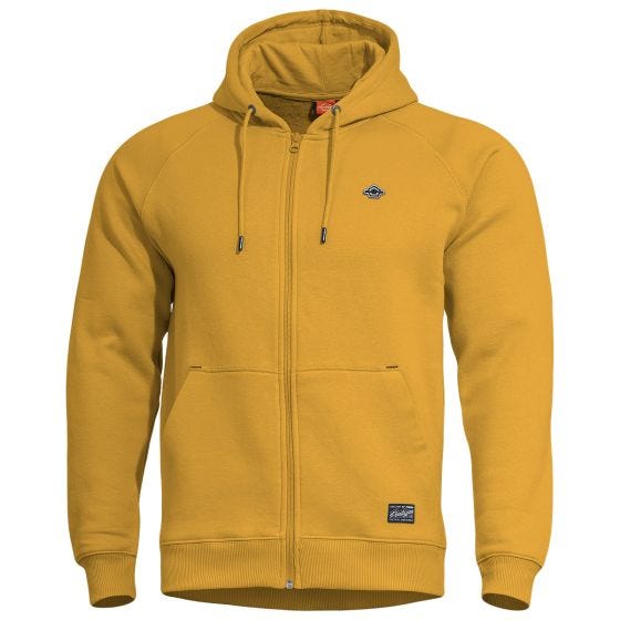 Pentagon Phaeton Hoodie met rits - Tuscan Yellow
