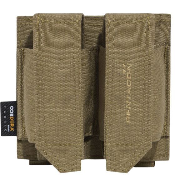 Pentagon Double FB Buidel - Coyote