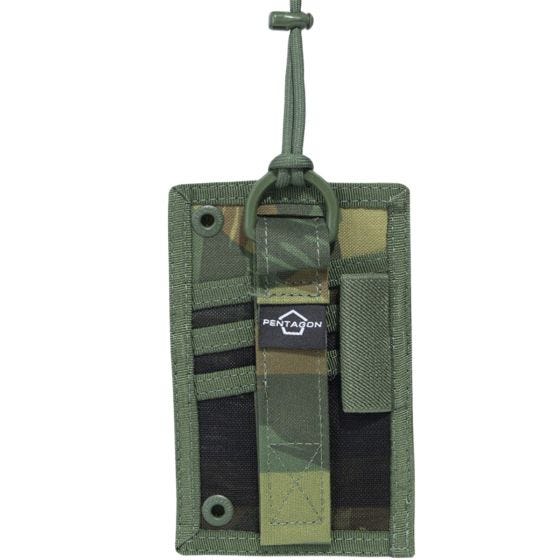 Pentagon ID Card Holder Portemonnee - Greek Lizard