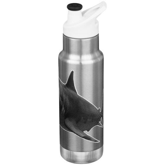 Klean Kanteen Kid Kanteen 355ml Classic Vacuümfles - Mr. Shark