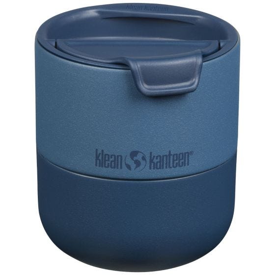Klean Kanteen Rise 280ml Lowball Thermische mok w/Flip Lid - Stellar