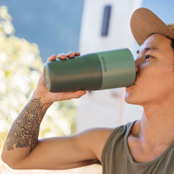 Klean Kanteen Rise 768ml Thermische mok w/Flip Lid - Sea Spray
