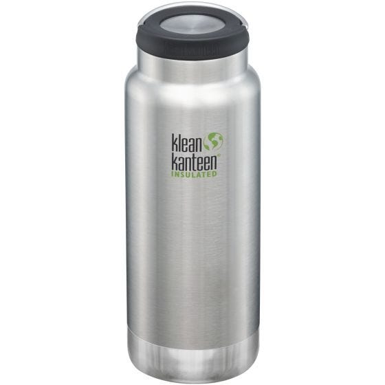 Klean Kanteen TKWide Loop Cap Geïsoleerde Fles 946 ml - Geborsteld Roestvrij