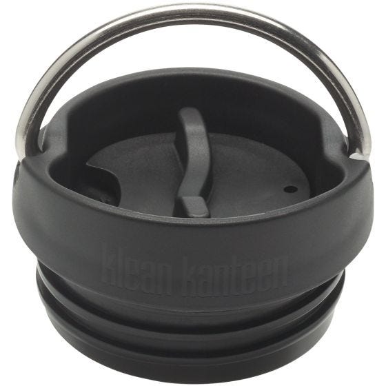 Klean Kanteen TKWide Cafe Flesdop - Zwart