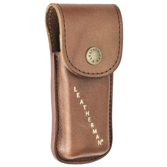 Leatherman Heritage Leather medium Schede - Bruin