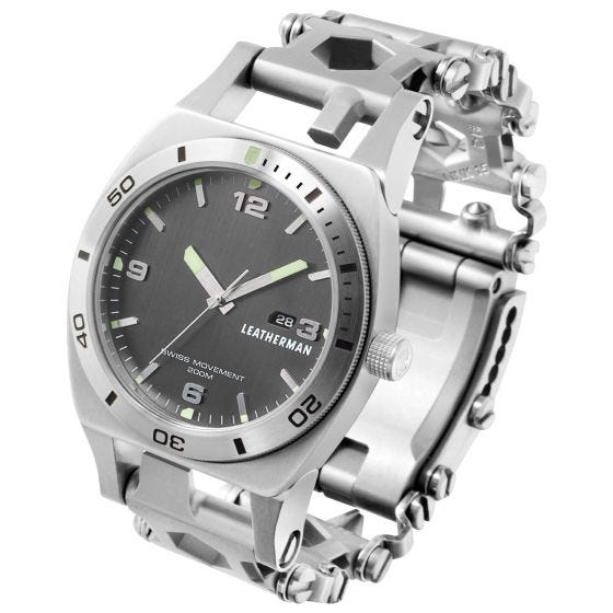 Leatherman Tread Tempo Horloge - Roestvrij
