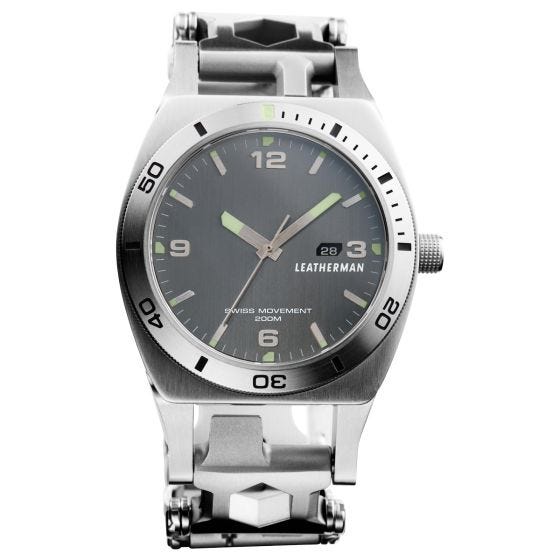 Leatherman Tread Tempo Horloge - Roestvrij