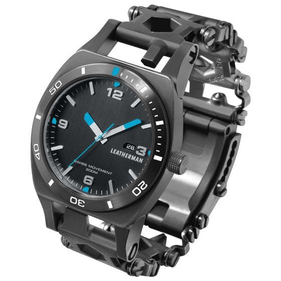 Leatherman Tread Tempo Horloge - Zwart