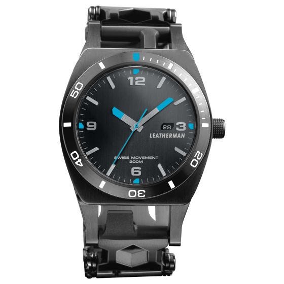 Leatherman Tread Tempo Horloge - Zwart