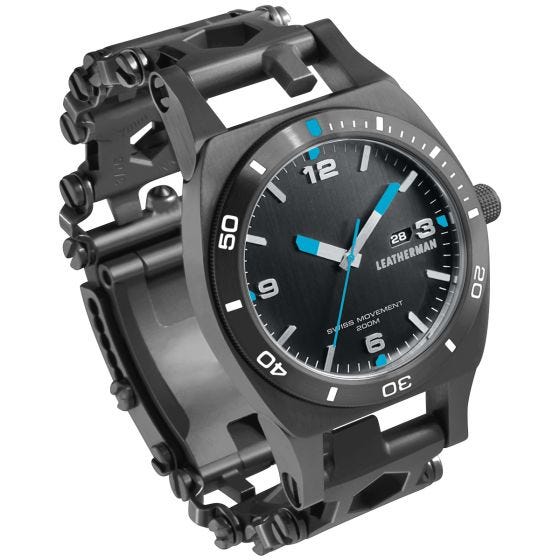 Leatherman Tread Tempo Horloge - Zwart