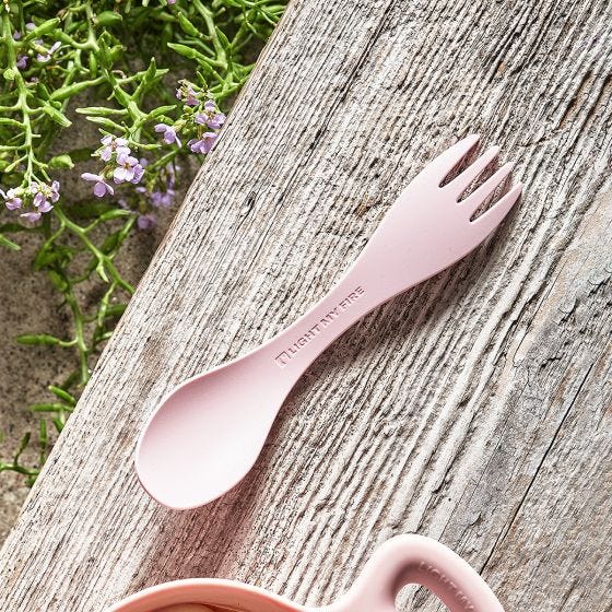 Light My Fire Spork Little Bio 2 Pack - Sandy Green/Dusty Pink
